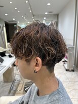 ケンジ 平塚 アネッタ(KENJE annetta)&nbsp;なみまきパーマ　刈り上げマッシュ