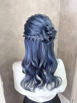 フェリーチェ(Felice) くるみちゃんヘア ハーフアップ ヘアアレンジ 推し活 イベント