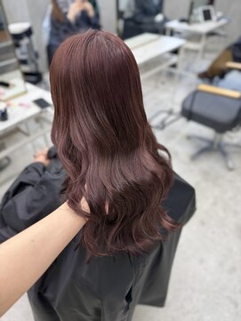 ジーナ 新宿(Zina) 【本多担当】おまかせ&似合わせ　ピンクラベンダー