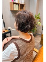 アンファオ 新小岩(anfao)&nbsp;パーマ風くせ毛活かしボブ