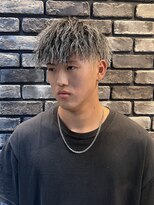 ギヴヘアインダストリー(Give hair industry)&nbsp;ツイストスパイラル波巻きスパイラルメッシュホワイトメッシュ