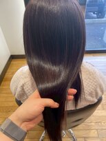 ヴァンカウンシル 清須店(VANCOUNCIL)&nbsp;ダメージ補修で差が出る艶感のストレート/髪質改善