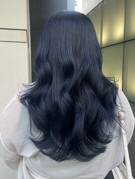 ティエラ 原宿 表参道(Tierra) 【桑原圭太】イルミナカラーブリーチなしブルーブラック2