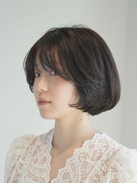 インセプション 銀座(INCEPTION) 丸みショート・ボブ/丸顔/前髪あり/絶壁解消/20代/30代/長め