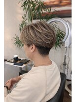 リンク ケアアンドデザイン(Link Care&Design)&nbsp;サロンスタイルメンズコントラストハイライト