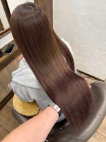 アミリー ひたち野うしく店(Amily)&nbsp;ハイライトバレイヤージュダブルカラーケアブリーチ20代30代