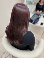 エフヘア レヴェリー(Fhair reverie) 【ブリーチ無しダブルカラー】レッドブラウン