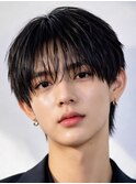 ラウンドマッシュナチュラルマッシュシースルーマッシュ韓国ヘア