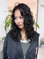 アルバム 新宿(ALBUM SHINJUKU) イメチェンロンググレージュ韓国ヘアオリーブベージュ_ba586921