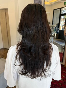 ヘアーアイスカルテット(HAIR ICI QUARTET) ブリーチなしカラー◎ロング/春カラー/ブラウン