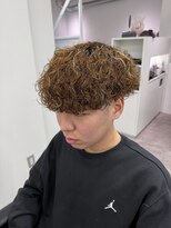 ルースト 南堀江店(ROOST)&nbsp;MEN’S/リバースセンターパート/ニュアンスパーマ/南堀江