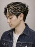 【MEN'S】メンズカット+ハイライト+フルカラー+1stepトリートメント 15100↓