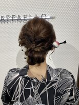 ルネッサンスヘアー ラファエロ(RAFFAELLO)&nbsp;浴衣ヘア　浴衣ヘアアレンジ　アップスタイル