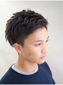 スパイラルパーマ/ツイストスパイラル/マッシュ/マッシュウルフ