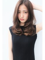 フェイスヘアクリエイション(FAITH HAIR CREATION) ひし形シルエットロング【野々山】シルキーグレージュ