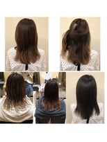 ヘア プロデュースド バイ ルル(hair produced by Lou Lou)&nbsp;マットグレージュ