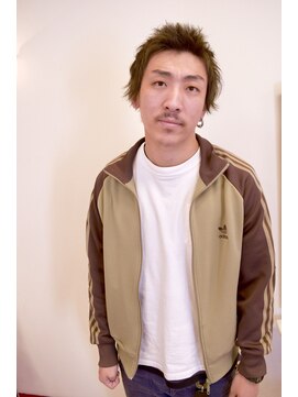 ヘアー キュート(hair CUtE) ウルフなベリーショートにハイライトで遊び心いっぱい！