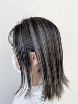 ヘアーアンドメイク ブロッサム 志木南口店(HAIR&MAKE Blossom) グレージュハイライト 志木南 奥井