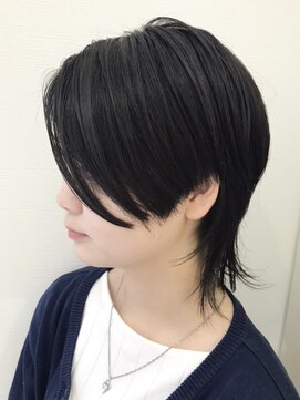 アメイジングヘアー 中沢店(AMAZING HAIR) 【AMAZING HAIR 中沢店/鳥越】個性派ウルフ/レイヤーカット/黒髪