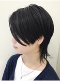 【AMAZING HAIR 中沢店/鳥越】個性派ウルフ/レイヤーカット/黒髪