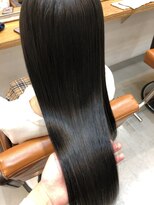 ネイヴィル(navile)&nbsp;地毛風ストレート×ダークグレージュ