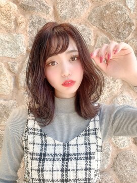 マイラ 銀座(myla) 【佐伯】色っぽ/ふんわり/くびれ/ミディアム/トレンドヘア