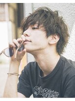 ベル 新宿(Belle)&nbsp;メンズ　女性にも好感度の高いマッシュヘアにゆるパーマ【新宿】