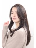 20代30代40代ヘアスタイル大人気フェミニンロング暗めカラー