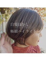 オネスト 北習志野店(onest) 白髪ぼかし極細ハイライト