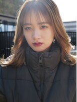 セシルヘアー なんば店(Cecil hair)&nbsp;小顔カール外ハネくびれミディ