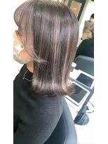 ラフ 難波店(LAFF)&nbsp;#黒髪#ボブルフ#ネビージュ#小顔#ワンレン