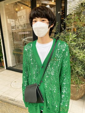 リテ(rite) 黒髪マッシュウルフ