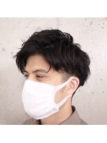 クランク(CRANK)&nbsp;パーマでスタイル簡単◎アップバンクマッシュスタイル