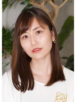 オルガ(orga)&nbsp;ストレートタッチのセミロング