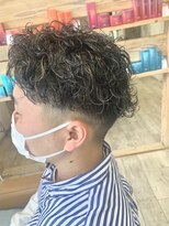 ヘア ロンドン カフェ(HAIR LONDON CAFE) パーマ、ハイライト
