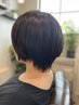 《頭皮、毛髪へのダメージ軽減》カット＋クレイカラー　￥12500 →￥12000