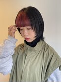 《NIKO》ワンカラーに飽きたらデザインカラー/前髪ブリーチ