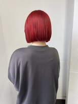 ヘアーアトリエ ネヴェア(hair atelier NEVAEH) tomato red