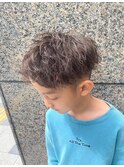 スペインカール/スパイキーショート/フェザーパーマ/フェード