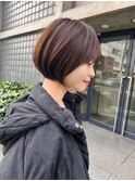 20代30代ひし形クビレ前下がり小顔スウィングショート