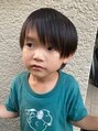 カミユウ 千川店(KAMI YU) キッズカット、動くお子様も切ります!