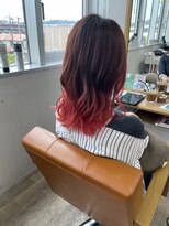 ルチナ 秦野(Lucina)&nbsp;グラデーションカラー/レッド/秦野