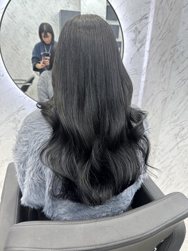 ドットモーダ  町田店(dot. mooda) 【艶カラー×顔周りカット】韓国/韓国ヘア/町田/町田駅/学割