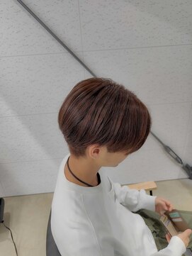 ビーヒアナウ N゜03 金沢駅西店(BE HERE NOW) 似合わせカット/センターパート/韓国風/ナチュラルブラウン