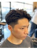 リバースショート メンズパーマ 宇都宮