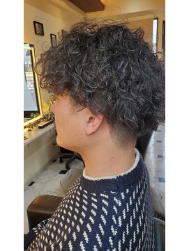 ヘアー アルガ(hair argha) 波巻きスパイラルパーマ