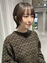 ニューワン バイ ネイバー 立川(Newone by neighbor)&nbsp;レイヤーカットナチュラルハイトーンデザインカラー[立川駅]