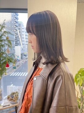 キジ(kiji) ミディアムボブ /ブリーチなし〔久屋大通/久屋/丸の内/伏見〕