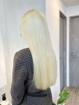 ミーム 原宿 表参道(meme) ◎ブロンドヘアダブルカラーハイトーンカラーケアブリーチ#原宿