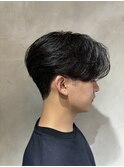 センターパート/ニュアンスパーマ